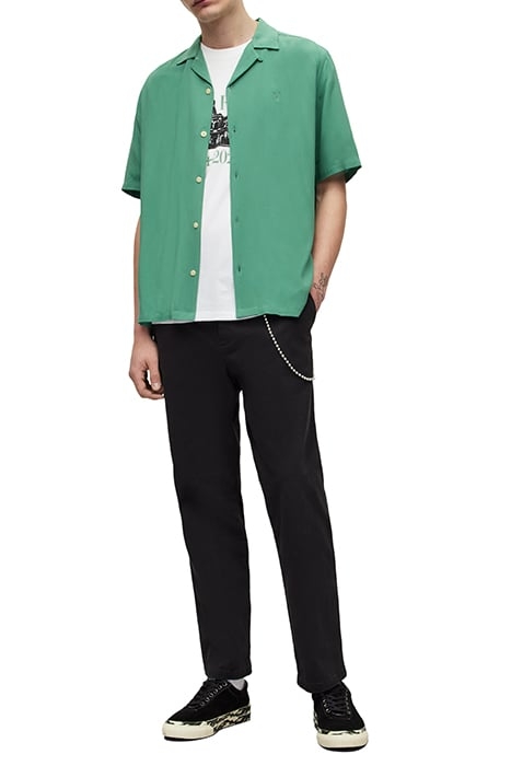 VENICE SS SHIRT DARK THYME GREEN 4