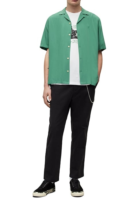 VENICE SS SHIRT DARK THYME GREEN 3