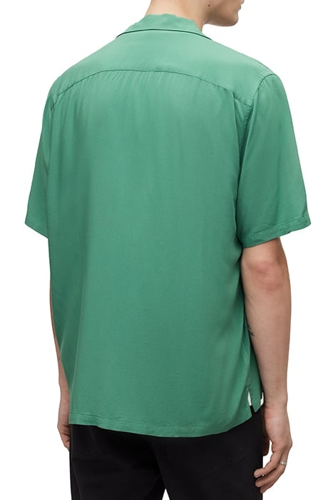 VENICE SS SHIRT DARK THYME GREEN 2