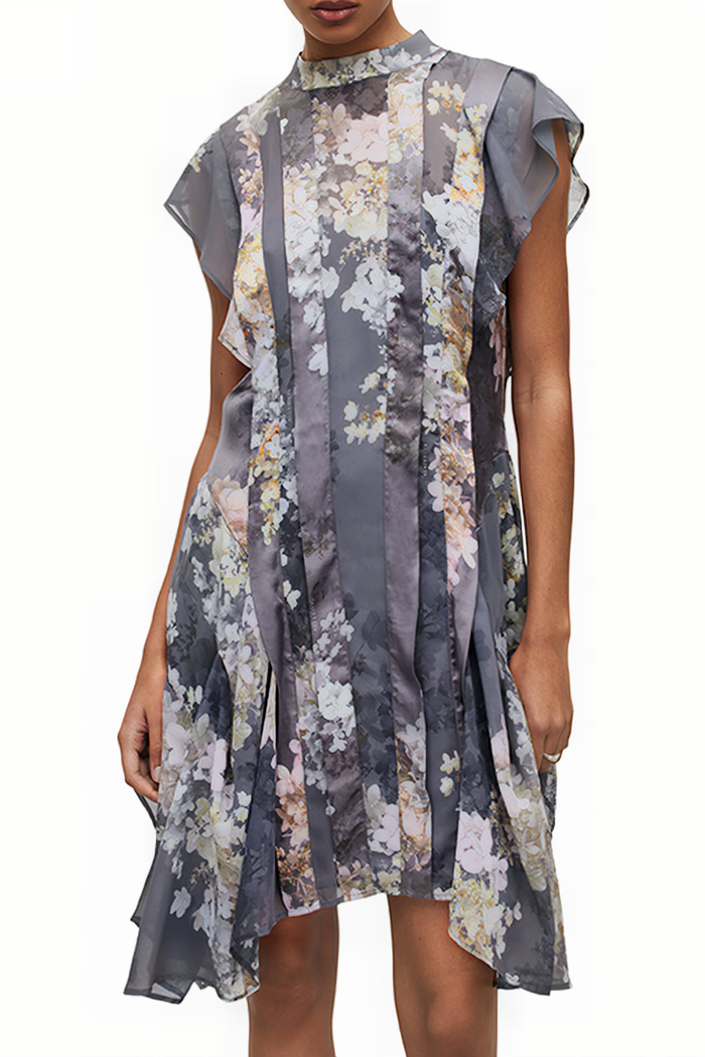 FLEUR VENETIA DRESS CONCRETE GREY 1