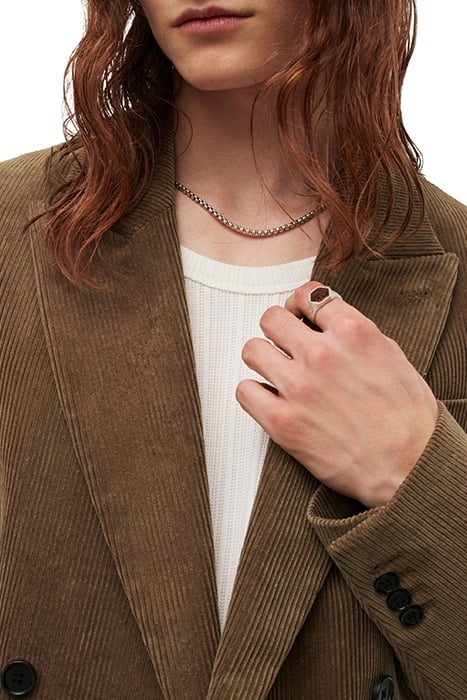 BUSCO BLAZER WORN BROWN 7