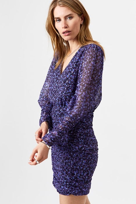 CERA PRINTED MINI DRESS MULTICOLOUR 5