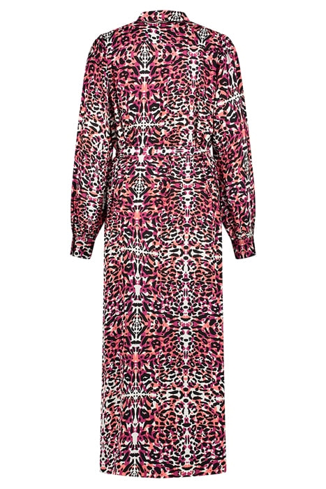 SOLANA LONG DRESS CORAL RATTAN 2