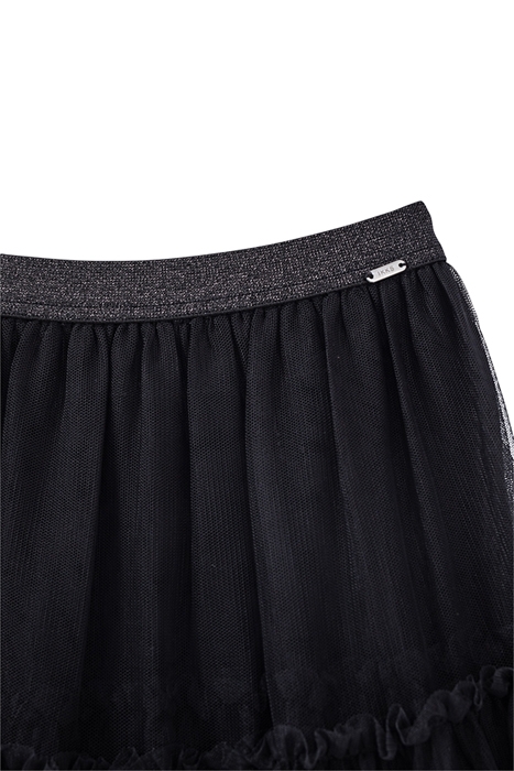 GIRLS’ BLACK TUTU-STYLE LONG SKIRT BLACK 4