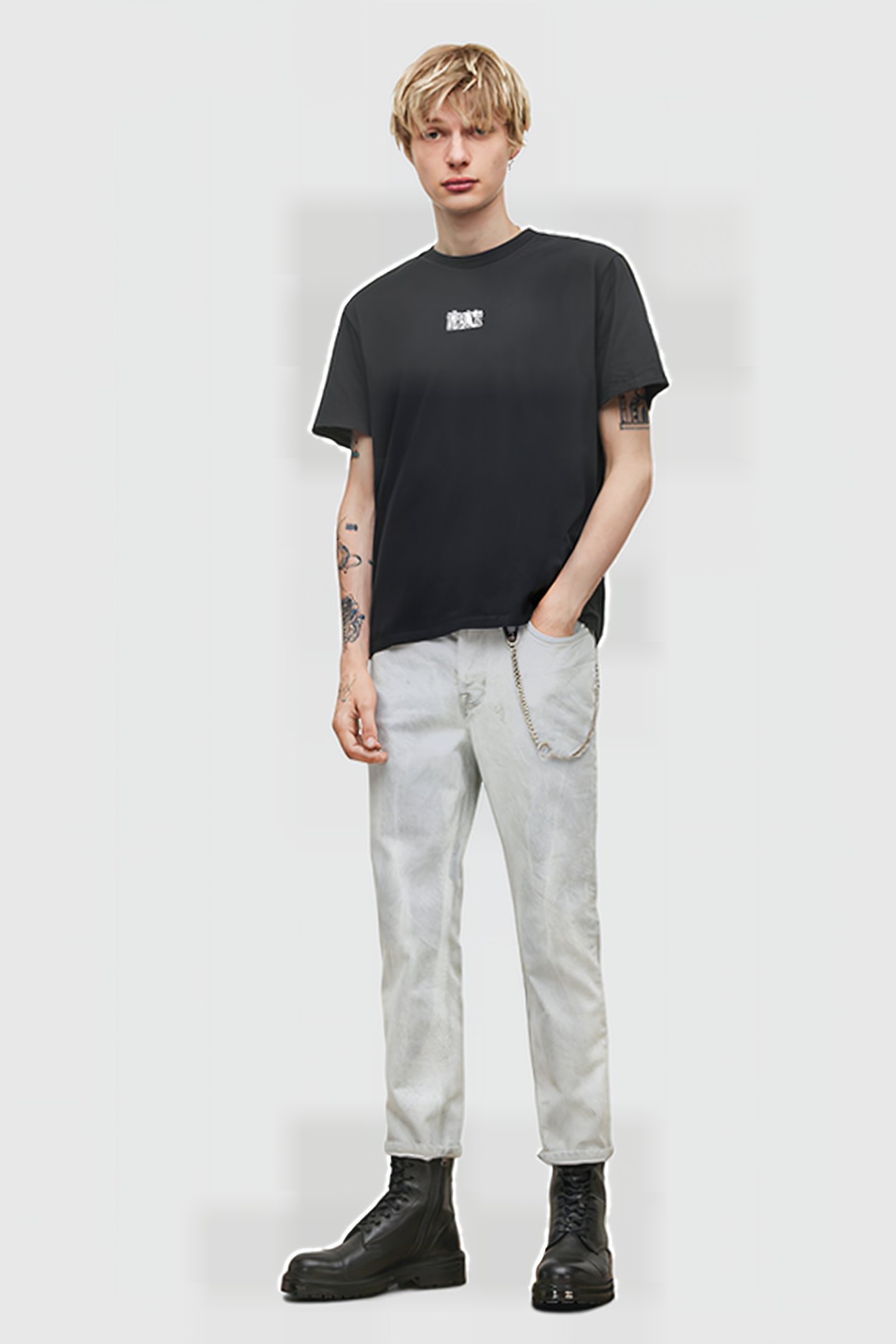 REFRACT SS CREW JET BLACK 4