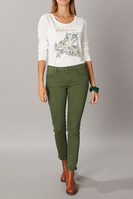 BASIC COTTON T-SHIRT WHITE 4