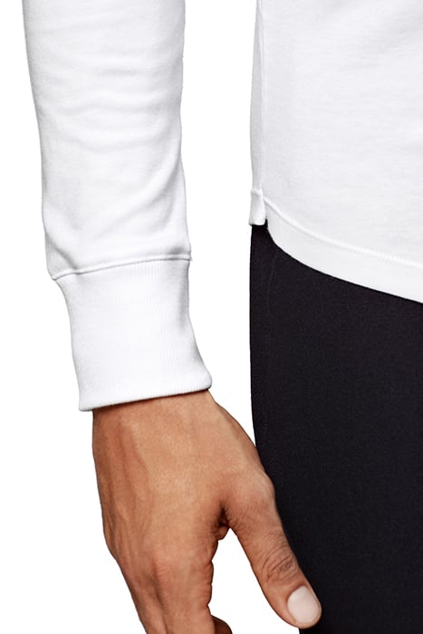 WHITE HENLEY T SHIRT 5