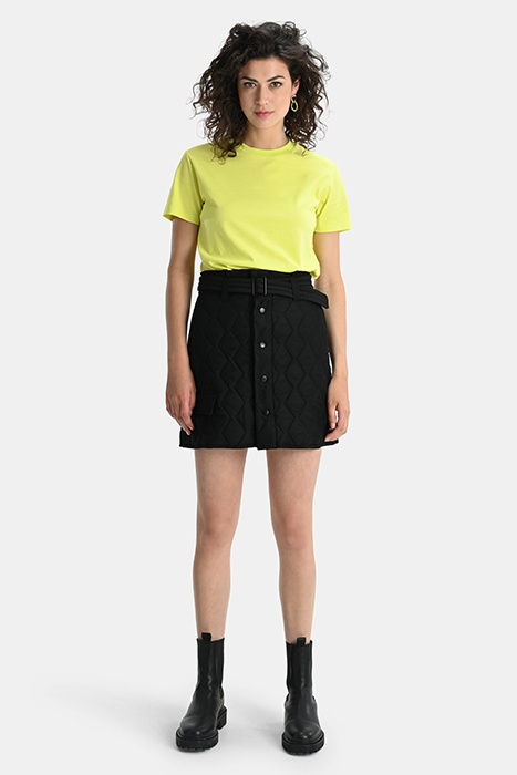 LM-SBQUILTED SKIRT BLACK 3