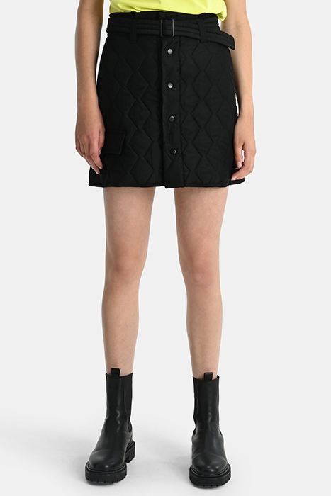 LM-SBQUILTED SKIRT BLACK 2