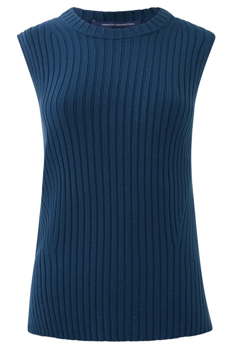 BABYSOFT RIBBED CREW NECK TANK DEEP TEAL 4