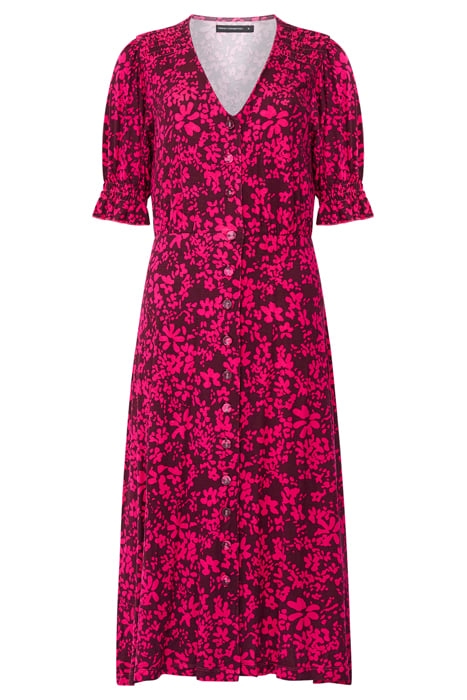 VEE BUTTON-THRU M PLUM/HOT PINK 3