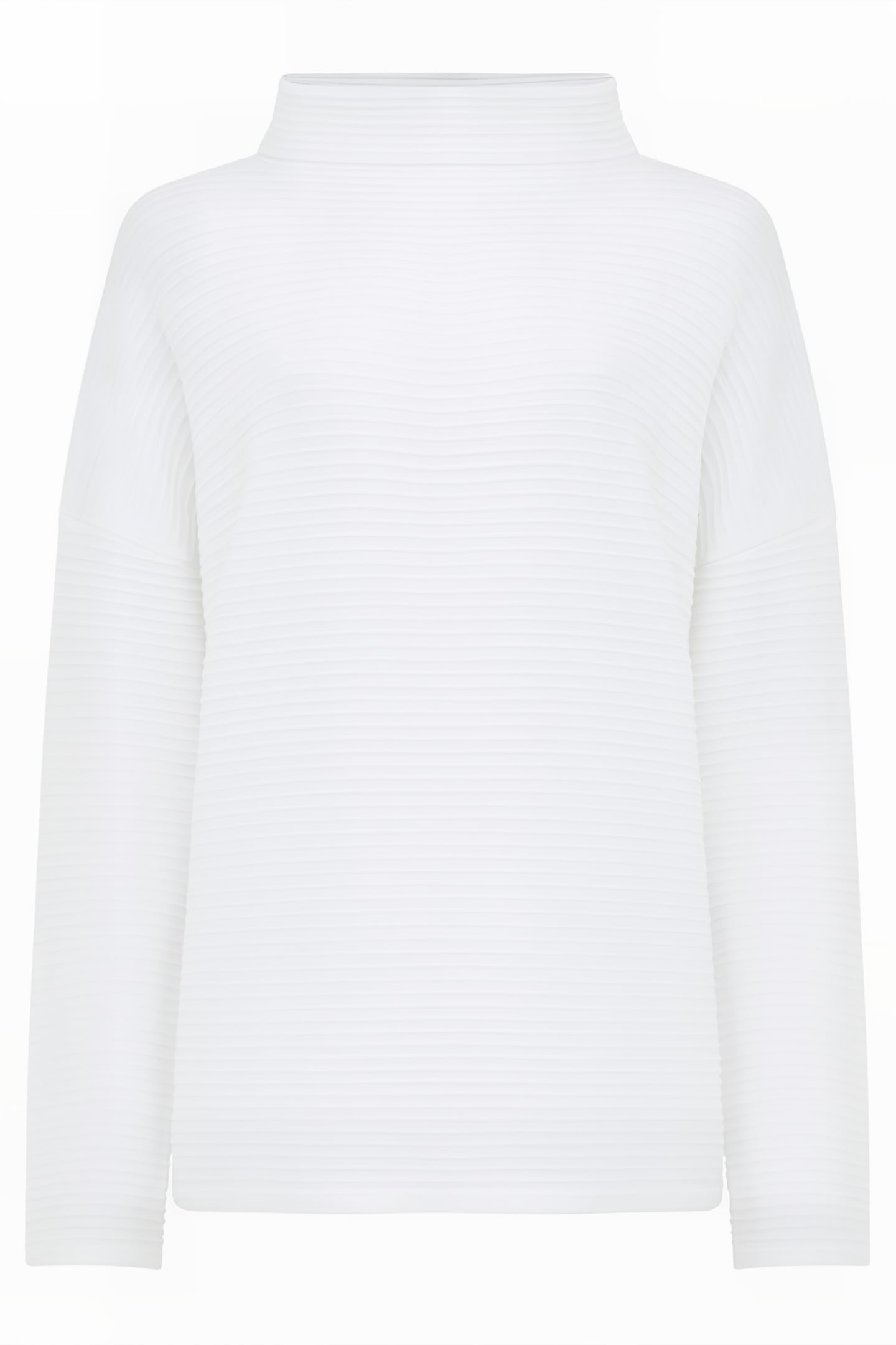 BABYSOFT LENA LS HIGH NK JUMPR WINTER WHITE 1