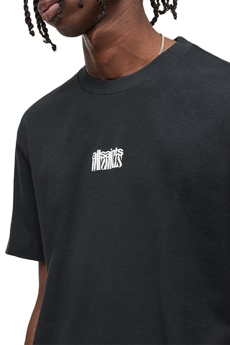 REFRACT SS CREW WASHED BLACK 4