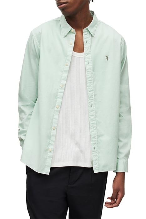 HAWTHORNE LS SHIRT AQUATIC BLUE 1