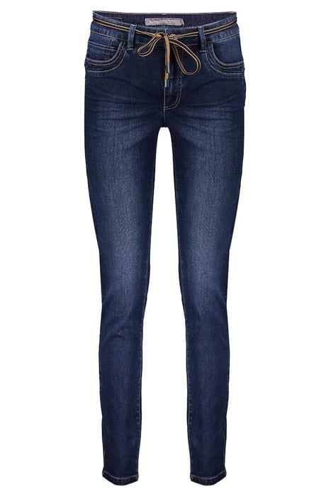 JEANS DRAWSTRING DARK BLUE DENIM 1