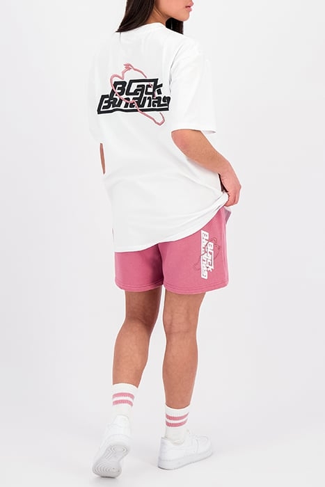 SPIN SWEATSHORT RED 4