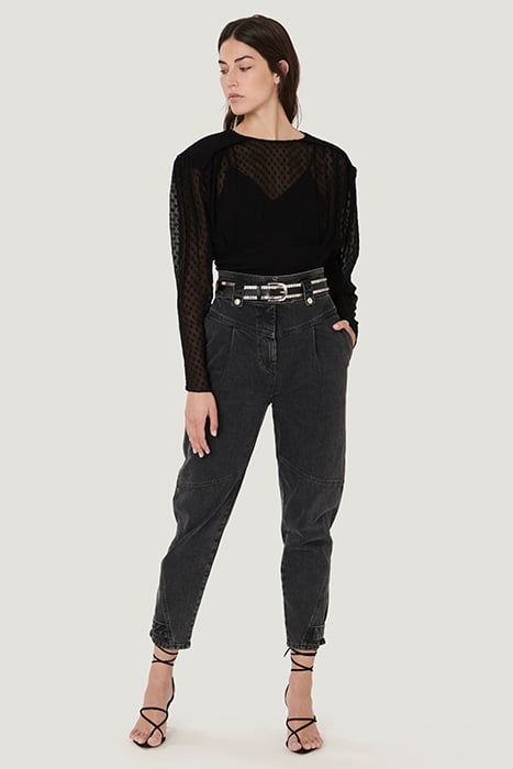 DRAKE BLOUSE IN BLACK TOP 2