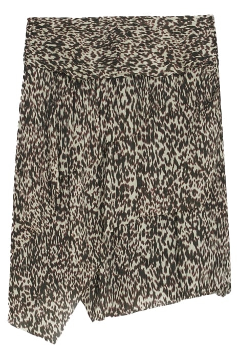 ROYA ECRU/BLACK/BROWN SKIRT 5