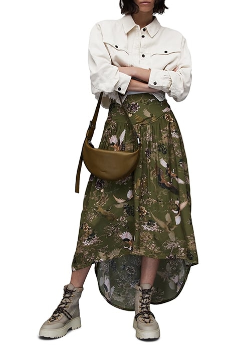 ZIVA CORD SHIRT ALMOND WHITE 4