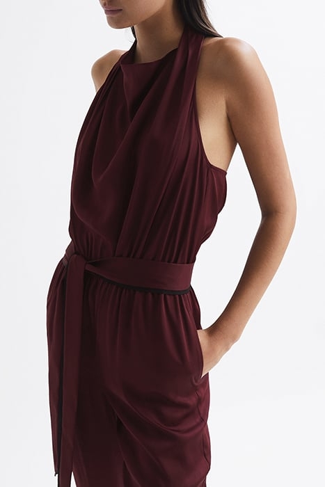 FRIDA JUMPSUIT BURGUNDY 4
