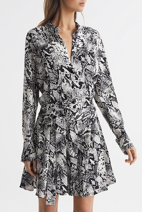 SCARLETT DRESS SHIRT BLACK/WHITE 1