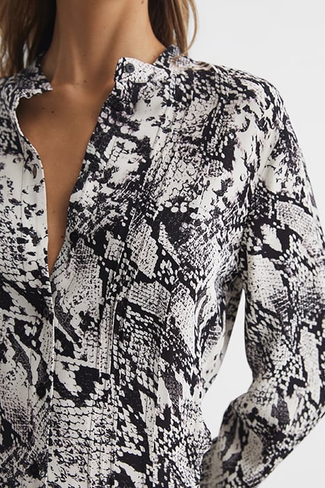 SCARLETT DRESS SHIRT BLACK/WHITE 5