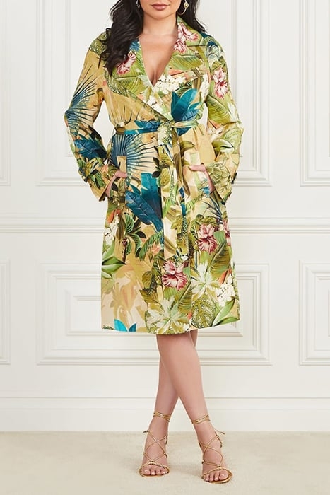 MARCIANO BY GUESS TERESA TRENCH SANCTUARY PRINT 2