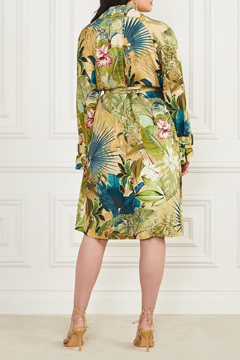 MARCIANO BY GUESS TERESA TRENCH SANCTUARY PRINT 5