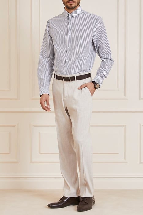 MARCIANO BY GUESS JOE COLLAR NOTCHE BLUE AND WHITE CASUAL SH 3