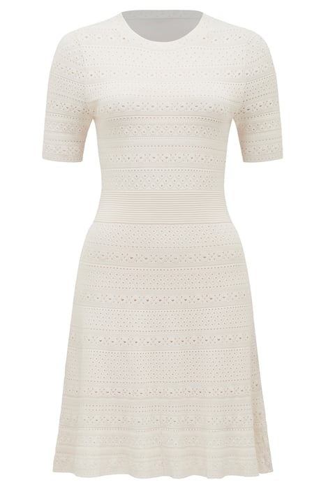 KADY POINTELLE KNIT DRESS CREAM 6