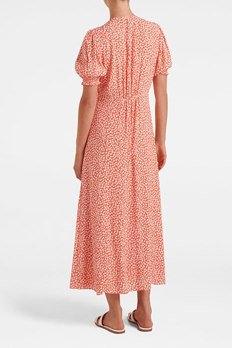 SLOANE PUFF SLEEVE MIDI DRESS MEMPHIS DITSY 2