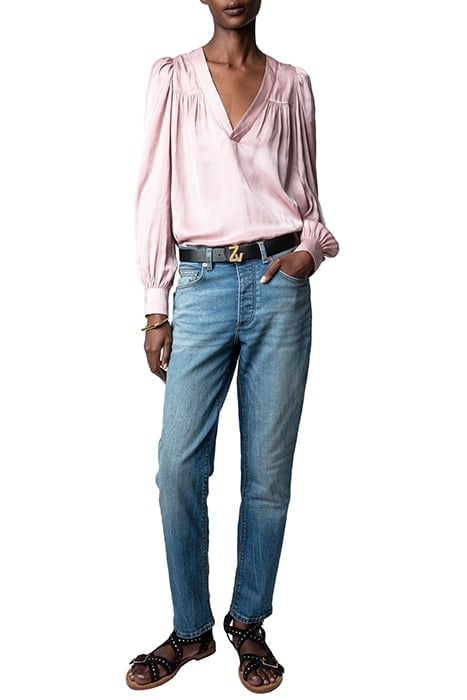 TELIA SATIN DEEP PARME 2