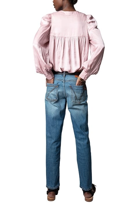 TELIA SATIN DEEP PARME 3