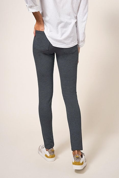 JODIE PONTE JEGGING GREY MARL 2