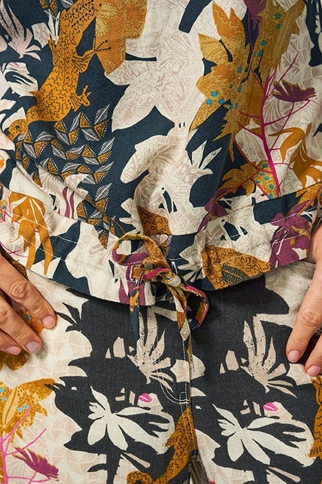 MABEL MIX TOP BROWN 3