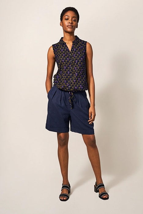 FLOWING GRASSES JERSEY SHIRT PURPLE PR 1