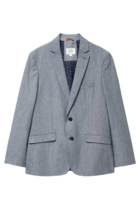 HEATH CHAMBRAY BLAZER CHAMB BLUE 4