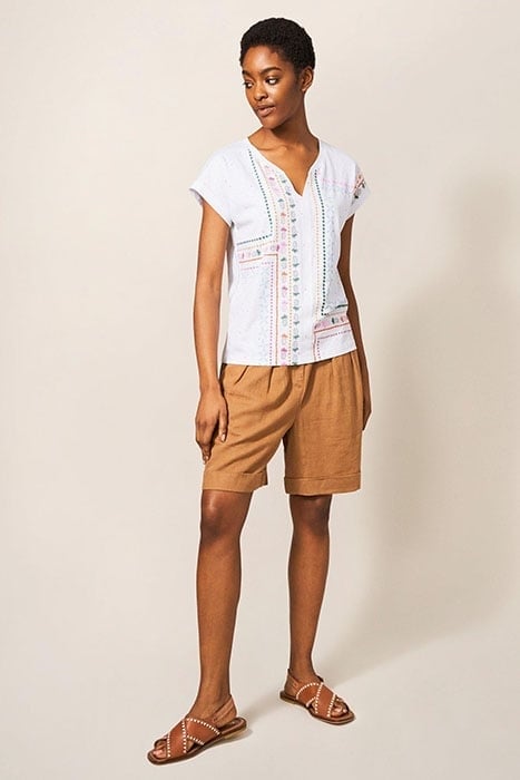 NELLY PRINT TEE WHITE PRINT 1