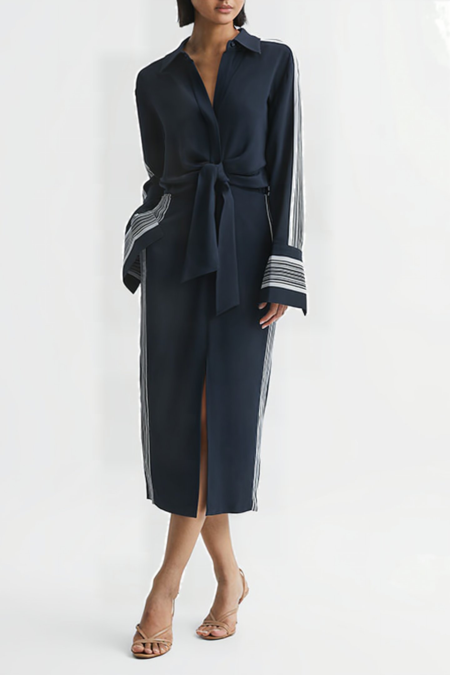 ARABELLA DRESS SHIRT NAVY 1