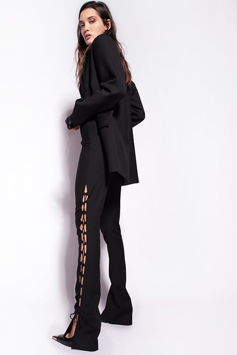 AMEN GIACCA LANA COMPACT STRET BLACK 5