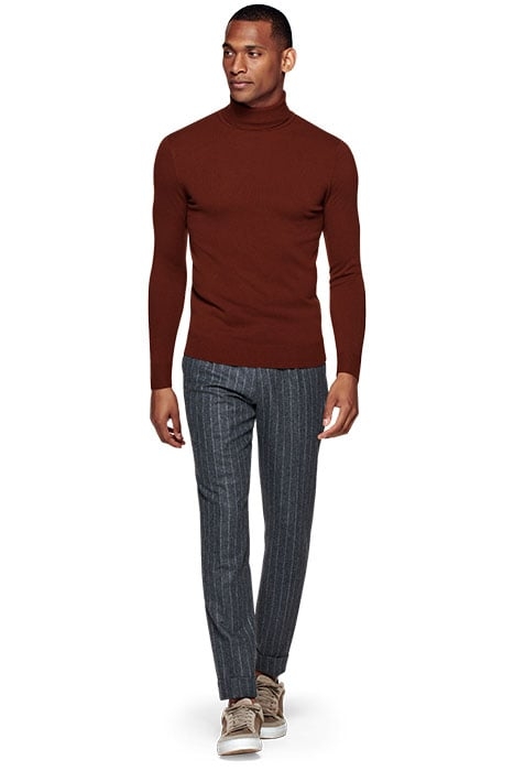 DARK RED TURTLENECK DARK RED 3