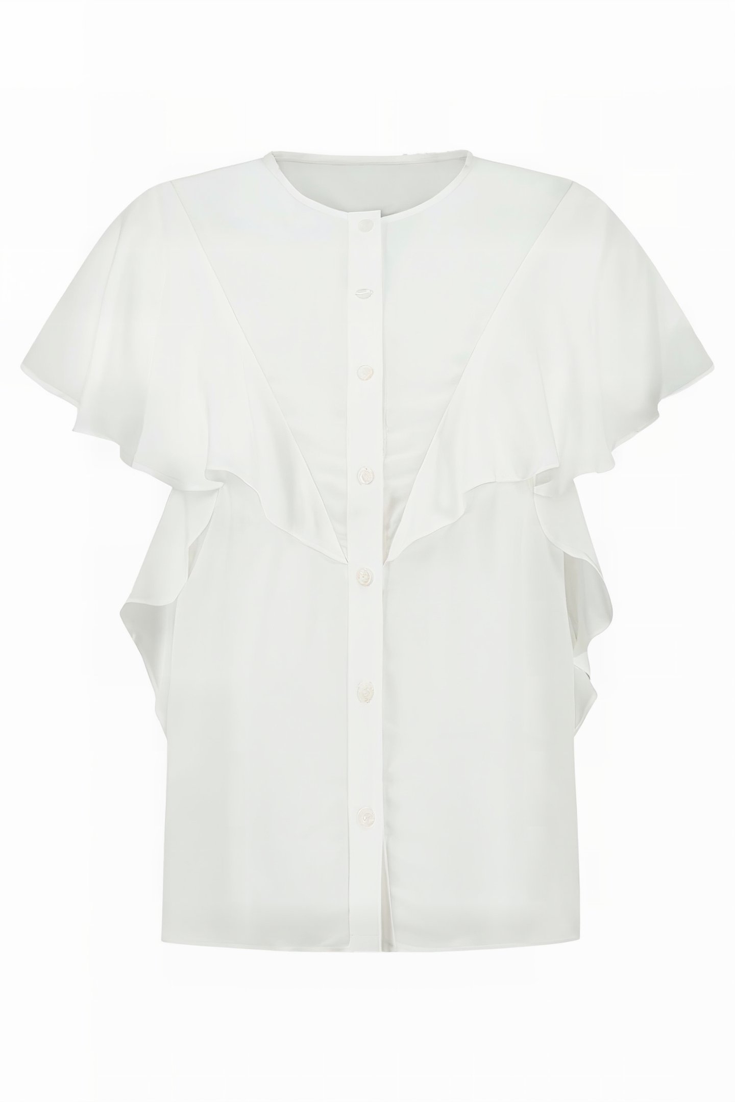 RUBAN SHORTSLEEVE BLOUSE OFF WHITE 1