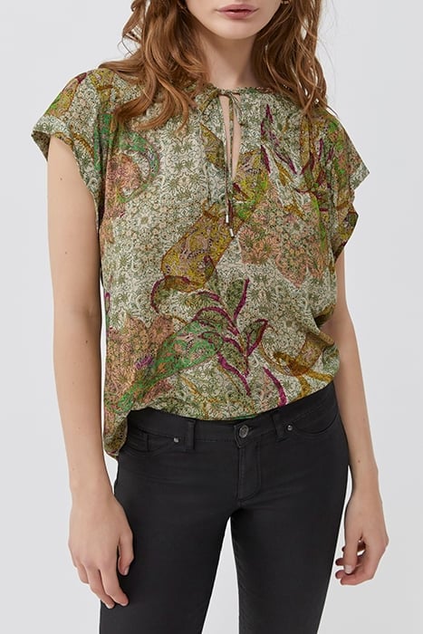 ALMOND PAISLEY PRINT TOP 1