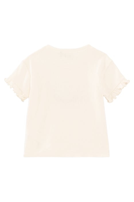 GIRLS’ ECRU EMBROIDERED ORGANIC COTTON WIDE-BRIMMED HAT 2