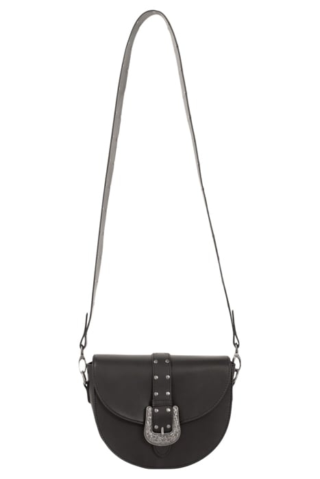GIRLS’ BLACK WESTERN BUCKLE BAG 1