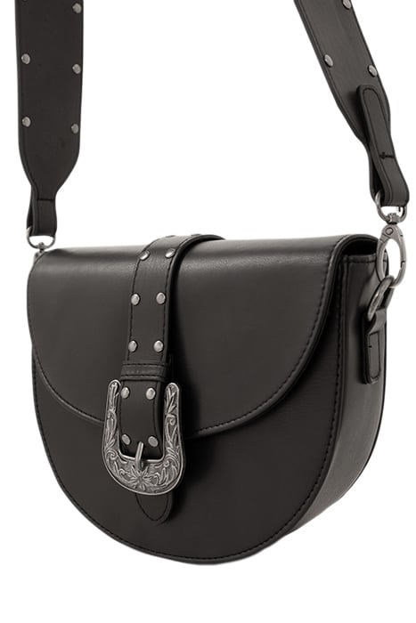 GIRLS’ BLACK WESTERN BUCKLE BAG 3