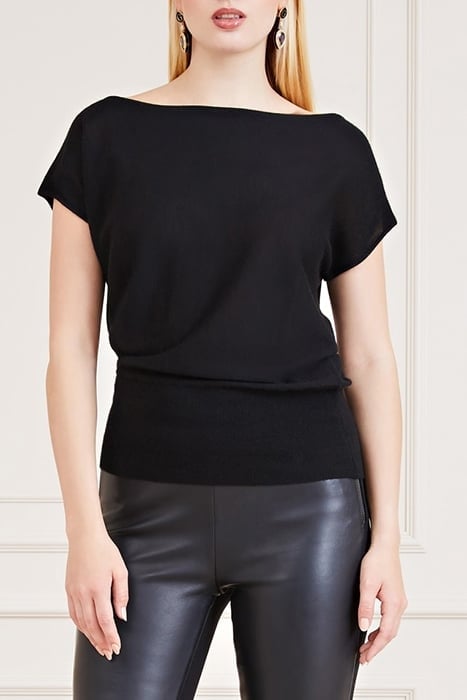 MARCIANO BY GUESS AMELIE OFF SHOULDER JET BLACK A996 1