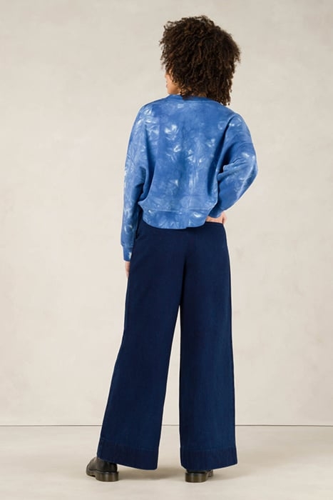 RAPUNZEL INDIGO HERRINGBONE 4