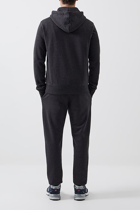 OVERHEAD SWEAT HOODIE CHARCOAL MELANGE 2