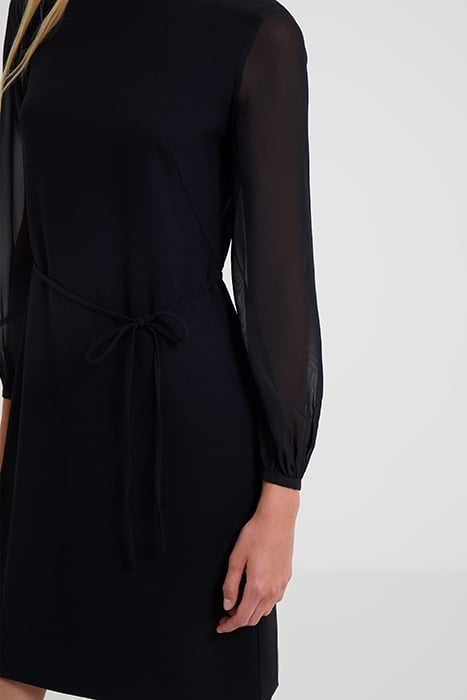 ADDINALLA BALLOON SLEEVE DRESS BLACK 4